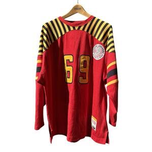 Vtg Stall & Dean Gridiron Collection 1969 Aztecas Dorados Football Jersey 3XL